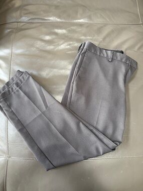 Louis Raphael Men's Taupe Gray Dress Pants